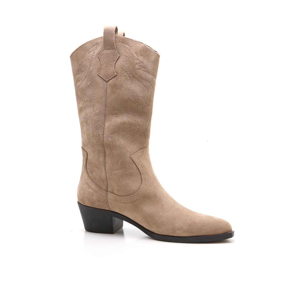 Foos Palm Bota campera serraje taupe