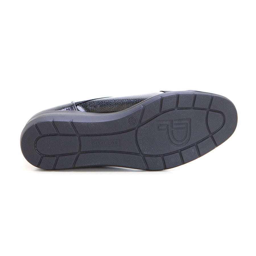 Zapatos Pitillos 10733 elásticos negro