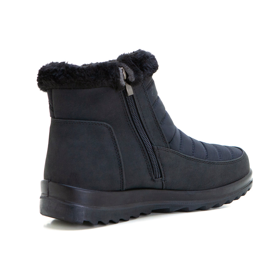 Treintas 4465 Bota invernal acolchada negro.
