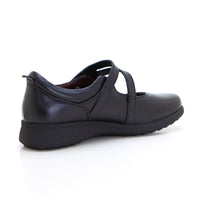 Treintas 4400 Mercedes de piel con velcro negro.