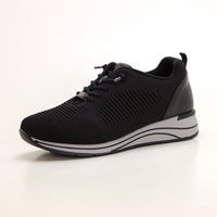Treintas 4457 Deportivo confort negro.