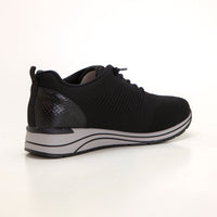 Treintas 4457 Deportivo confort negro.