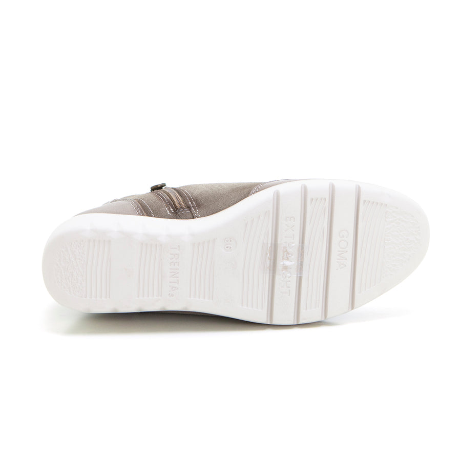 Treintas 4451 Botín elásticos taupe.
