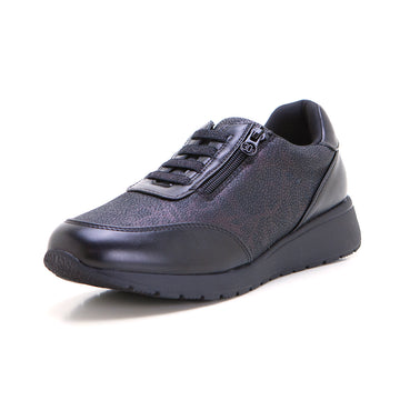 Treintas 4454 Zapato deportivo Lycra negro.