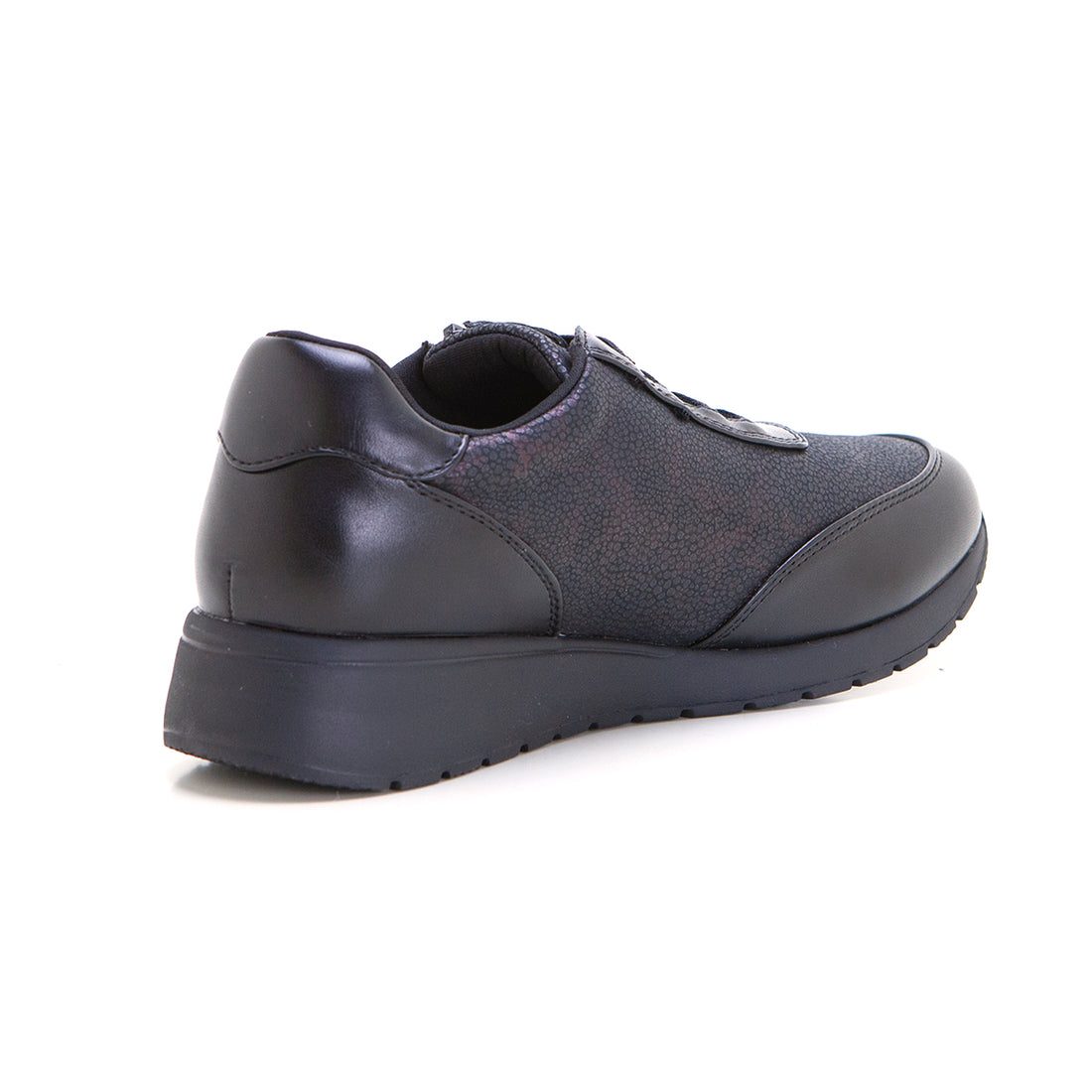 Treintas 4454 Zapato deportivo Lycra negro.