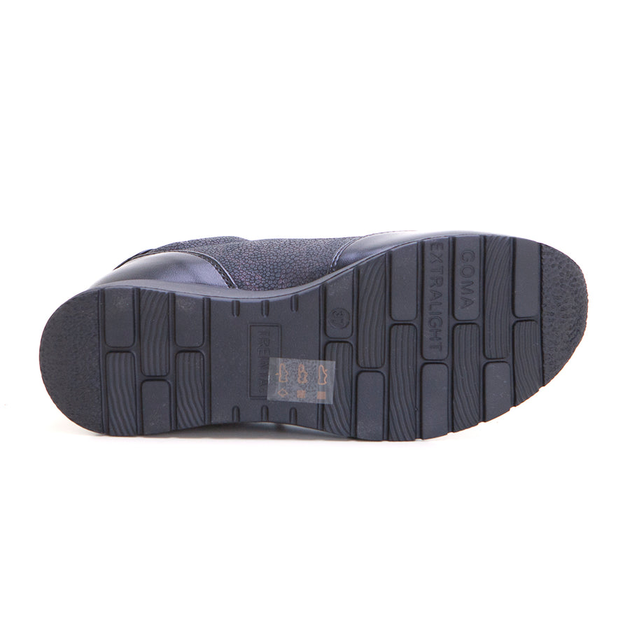 Treintas 4454 Zapato deportivo Lycra negro.