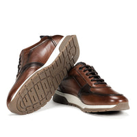 Flucho F1600 Habana blucher cremallera camel