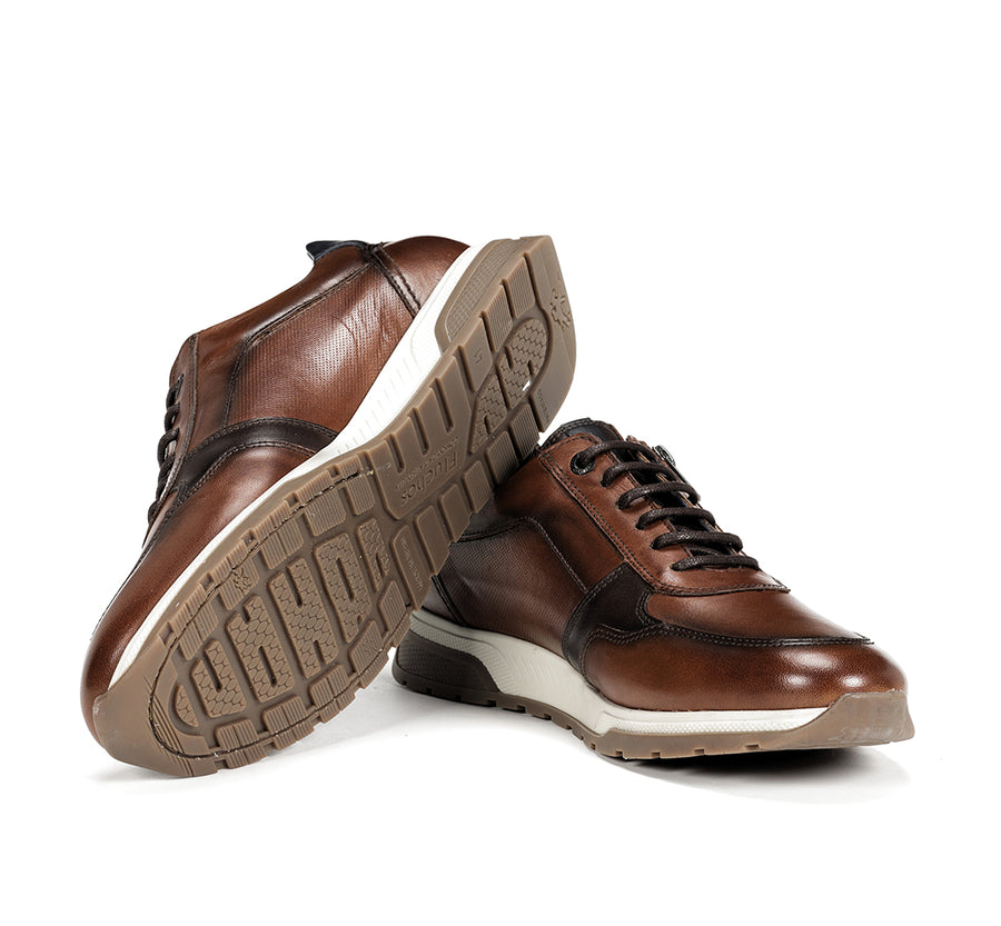 Flucho F1600 Habana blucher cremallera camel