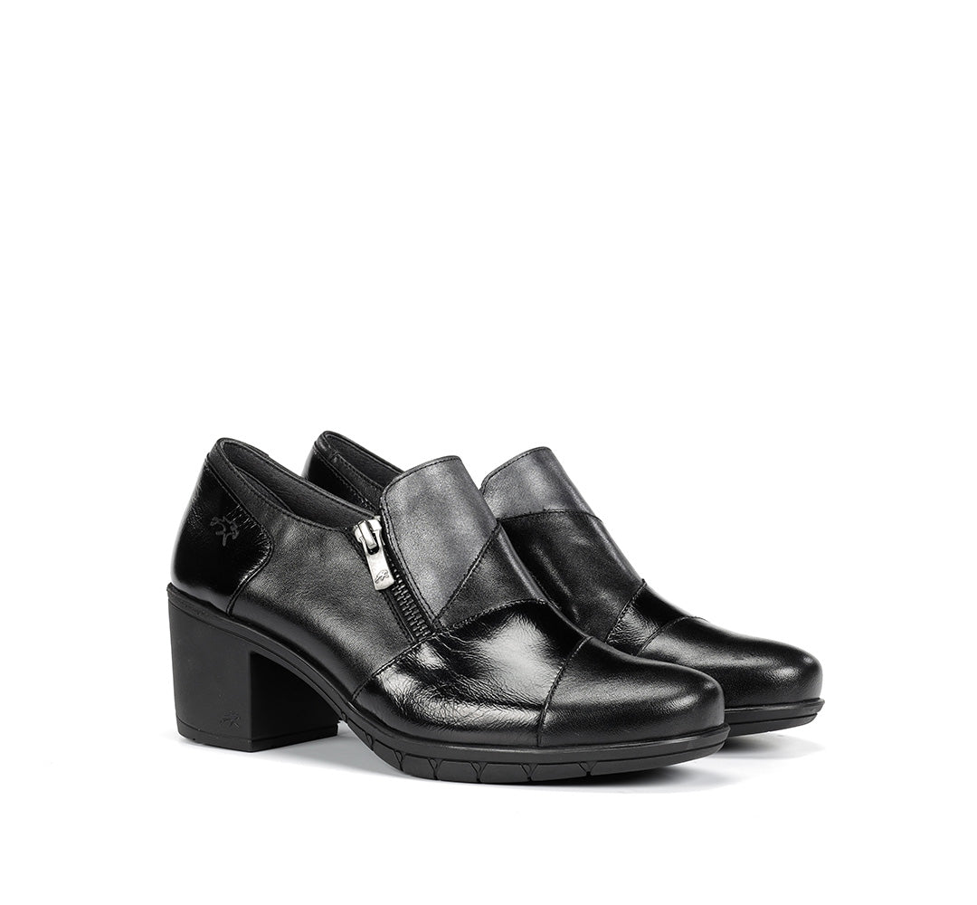 Fluchos F1802 Sugar Zapato cremallera negro
