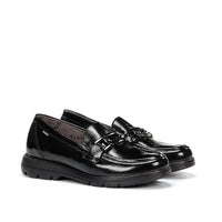 Fluchos F1794 Mocasín charol negro.