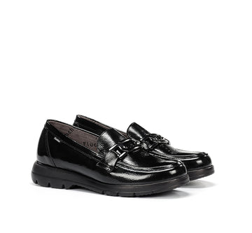 Fluchos F1794 Mocasín charol negro.