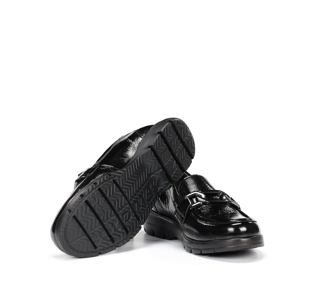 Fluchos F1794 Mocasín charol negro.
