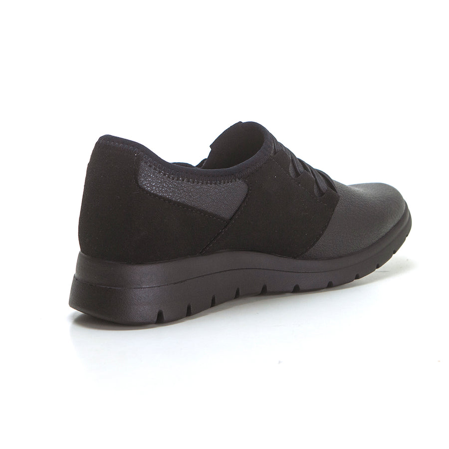 Fly Flot 27T18NX Zapato sport con cordones elásticos negro