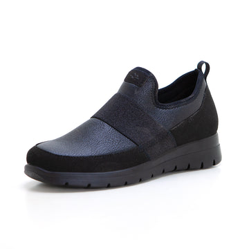 Fly Flot 27X542X Zapato abotinado plano negro
