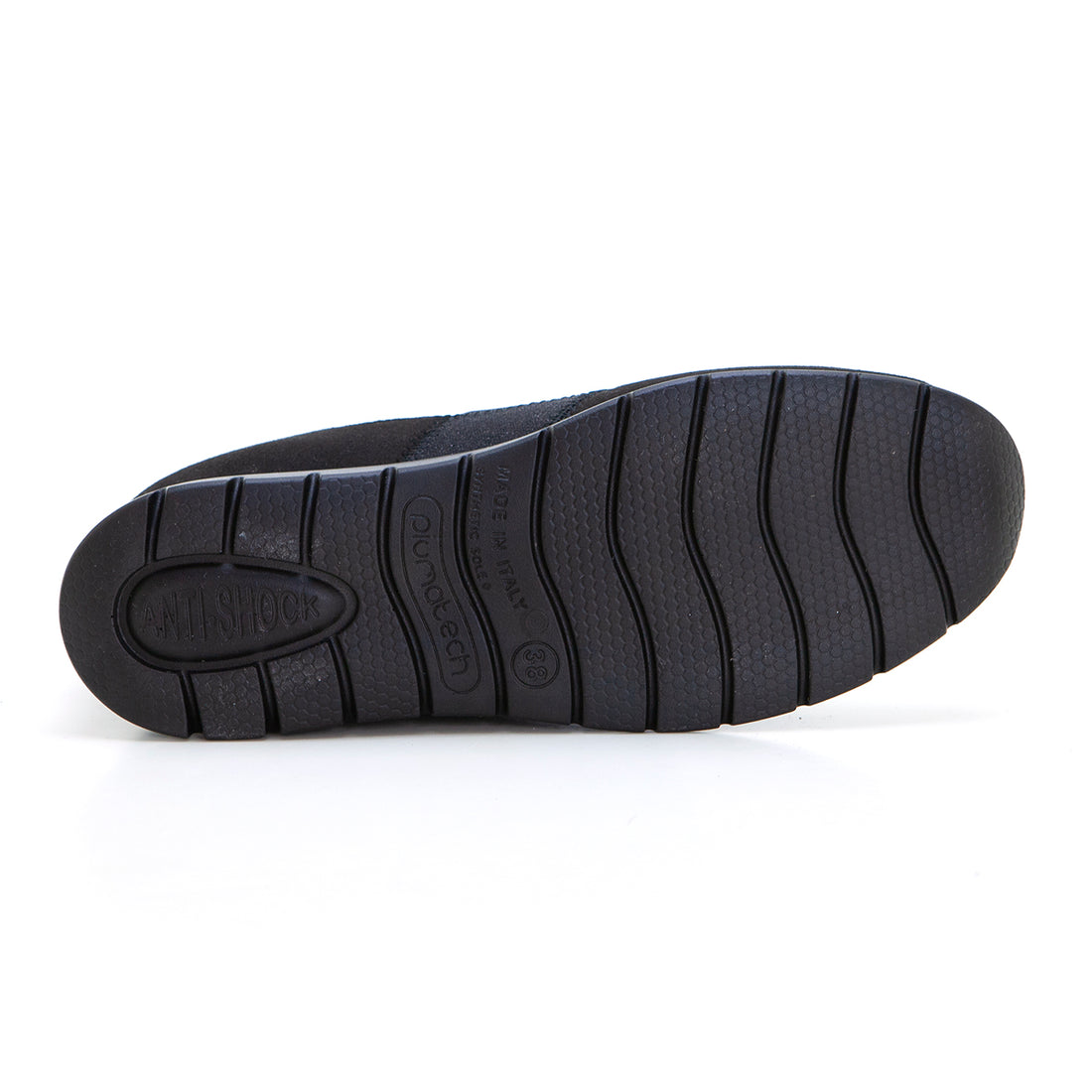 Fly Flot 27X542X Zapato abotinado plano negro