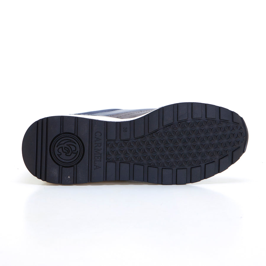 Carmela 16244207 Zapatilla cremallera azul marino