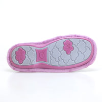 BioRelax 4670 Zapatilla de estar por casa destalonada lunares malva