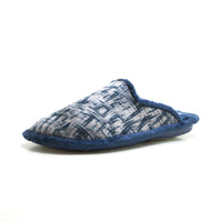 BioRelax 1470 Zapatilla de estar por casa jaspeado marino.