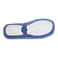BioRelax 1417 Zapatilla de estar por casa destalonada ribete marino.