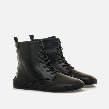 Mustang 55468 Bota barefoot tipo militar negro.