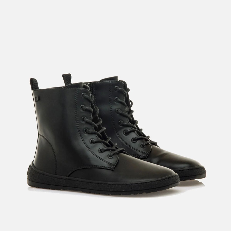 Mustang 55468 Bota barefoot tipo militar negro.