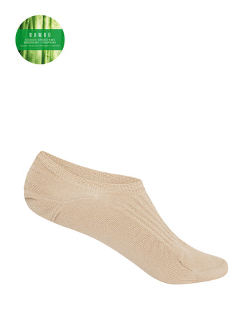 Punto Blanco 15530 Calcetines de bambú invisibles beig.