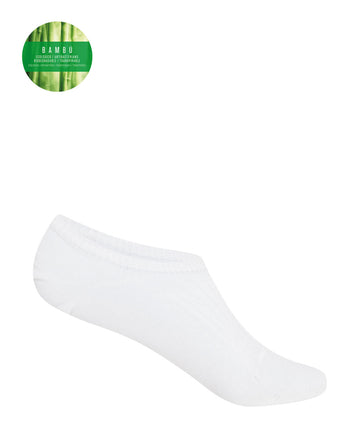 Punto Blanco 15530 Calcetines de bambú invisibles blanco.