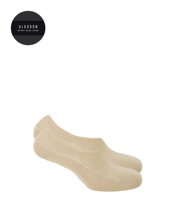 Punto Blanco 1344600 Pack de 2 calcetines invisibles beig.