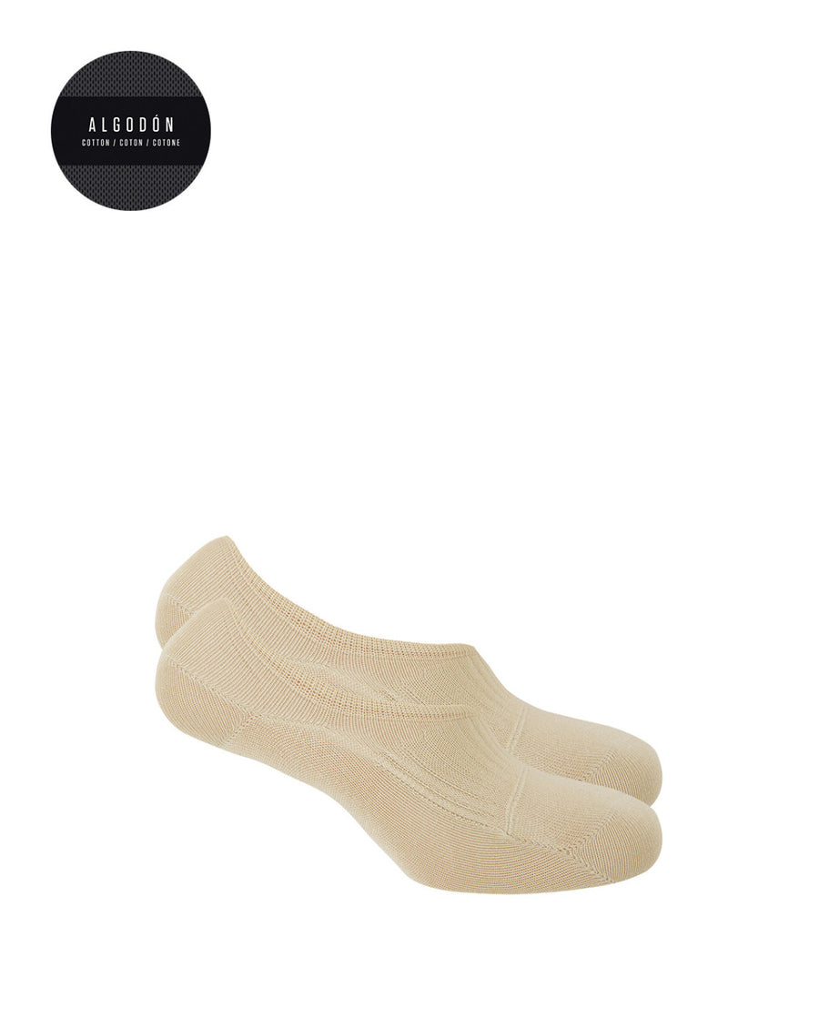 Punto Blanco 1344600 Pack de 2 calcetines invisibles beig.
