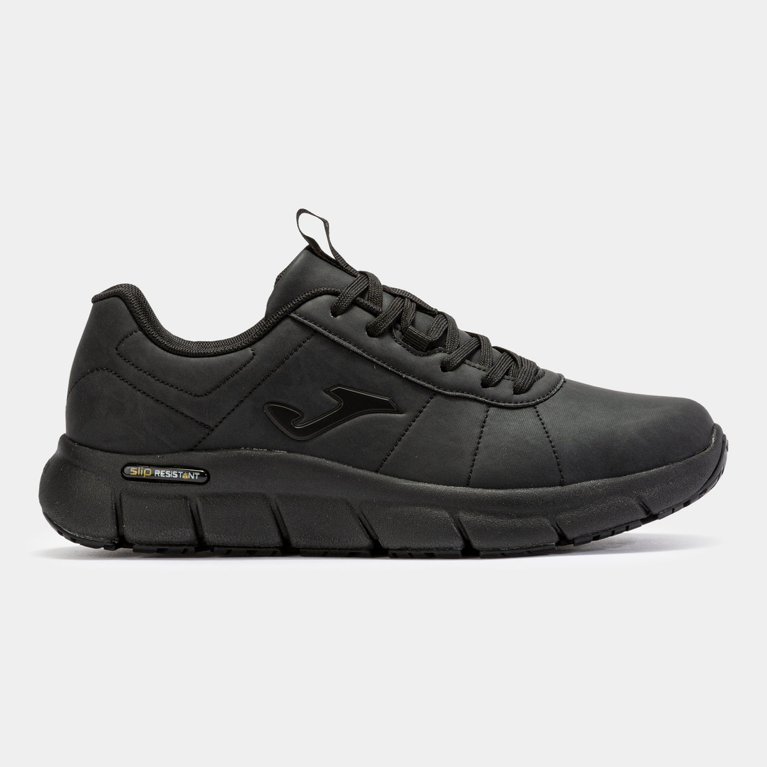 Joma Daily Zapatilla de trabajo antideslizante negro.