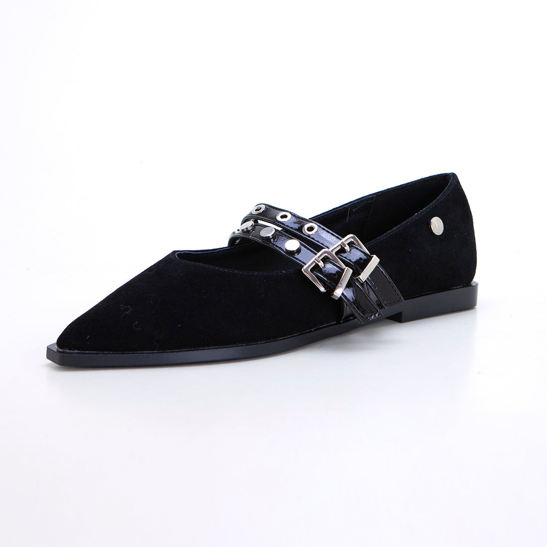 TOP3 SA767 Mercedes correa tachuelas negro
