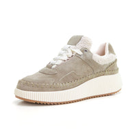 Kelara K41813 Zapatilla casual borreguito taupe