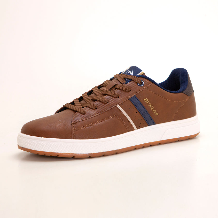 Dunlop 36073 Deportiva casual clásica marrón.