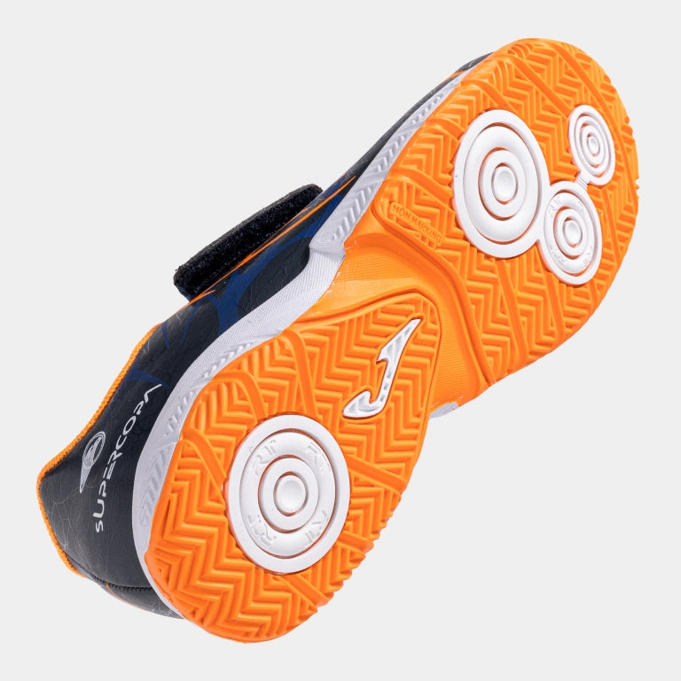 Joma Super Copa Zapatilla de fútbol sala con velcro indoor marino