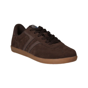 Jhayber Chantada Zapatilla hombre retro marrón.