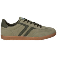Jhayber Chantada Zapatilla hombre retro kaki.