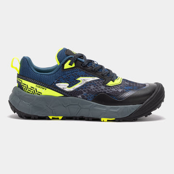 Joma Sima Jr. zapatilla de Trail infantil marino gris.