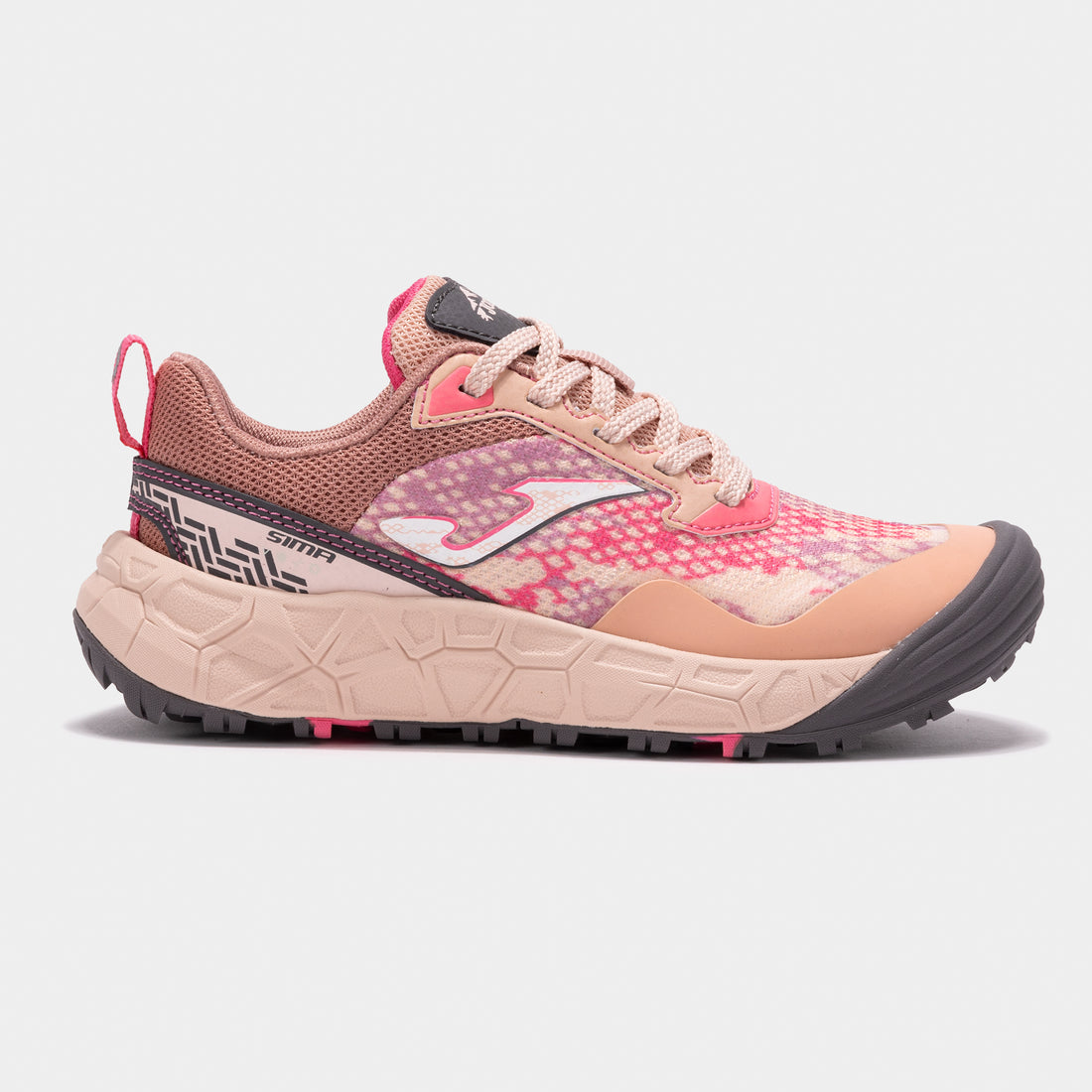 Joma Sima Jr. Zapatilla de Trail infantil rosa.