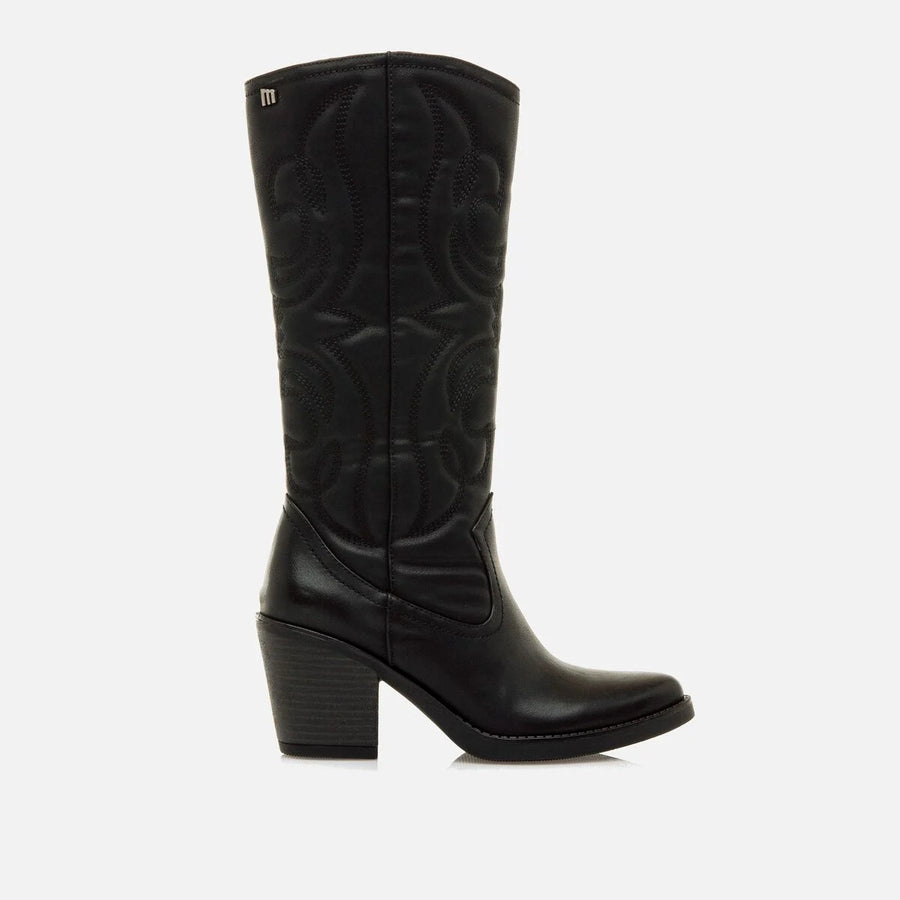 Mustang 54969 Bota tipo Cowboy negro