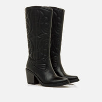 Mustang 54969 Bota tipo Cowboy negro