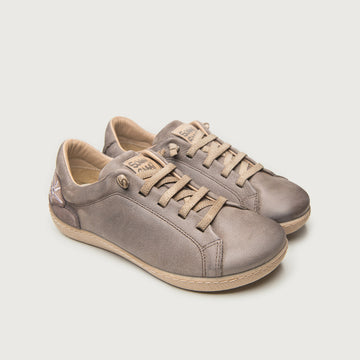 Sunni Sabbi Nantai Zapato Sport nobuck elásticos taupe.