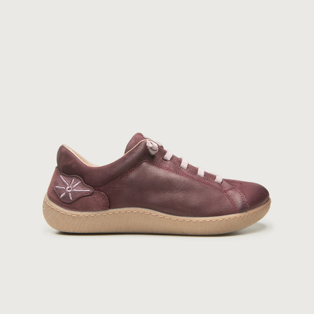 Sunni Sabbi Nantai Zapato Sport nobuck elásticos burdeos.