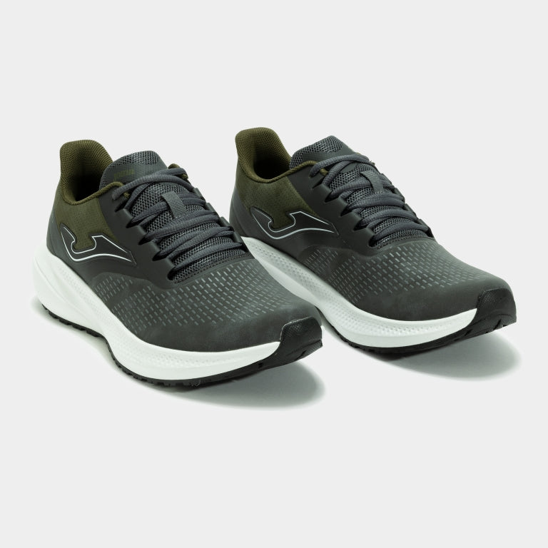 Joma Rodio Deportivo running casual verde negro.