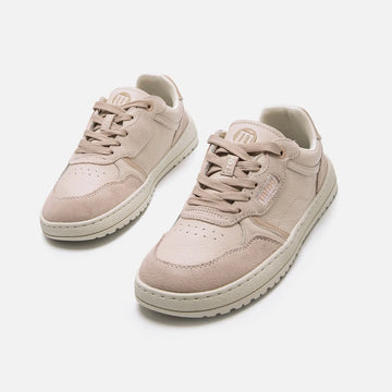 Mustang 60950 Deportiva piel Barefoot rosa.
