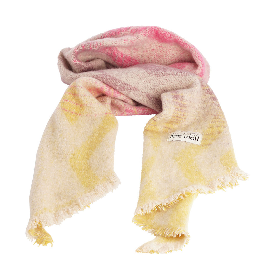 Pepe Moll 252815 Bufanda estampado amarillo