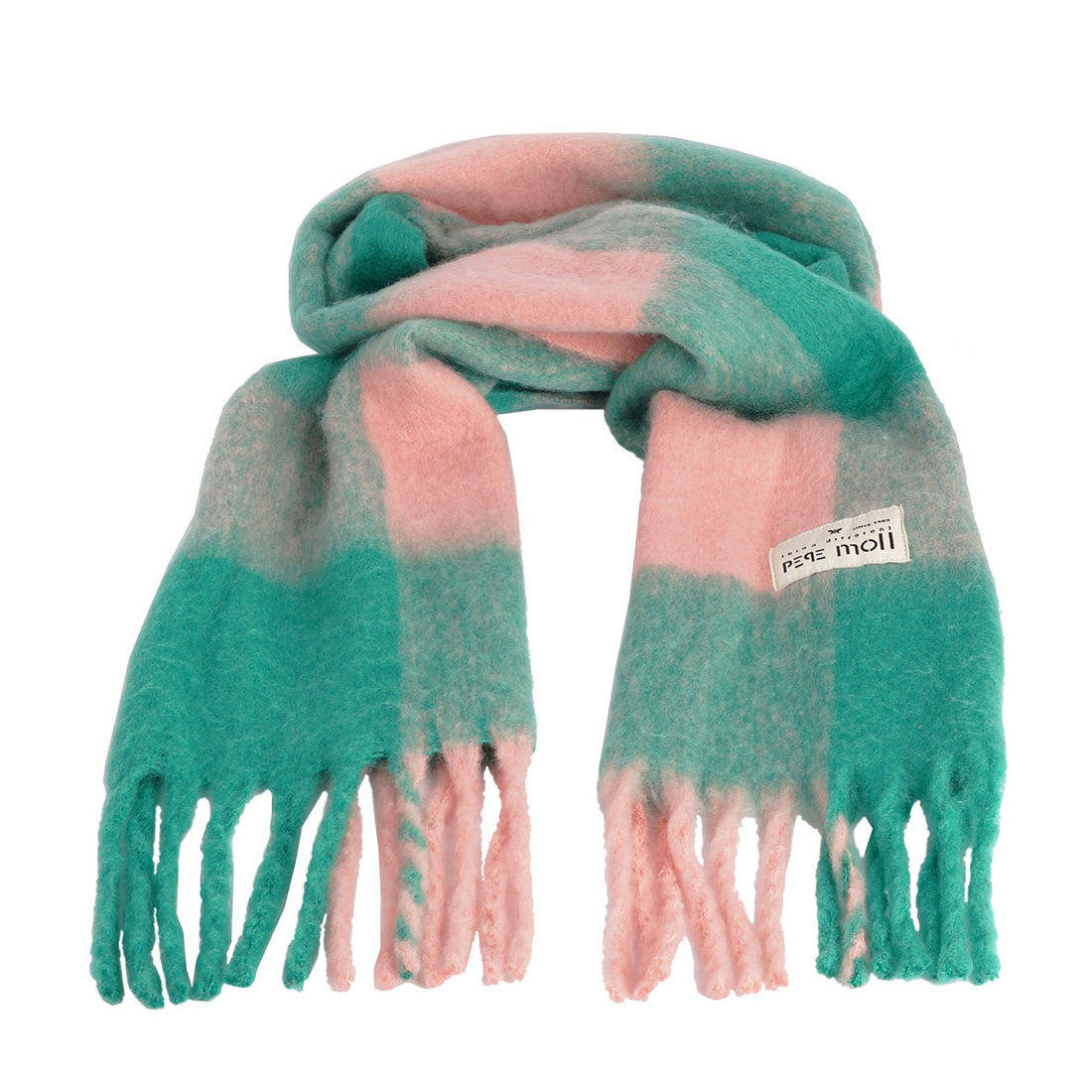 Pepe Moll 252817 Bufanda cuadros verde