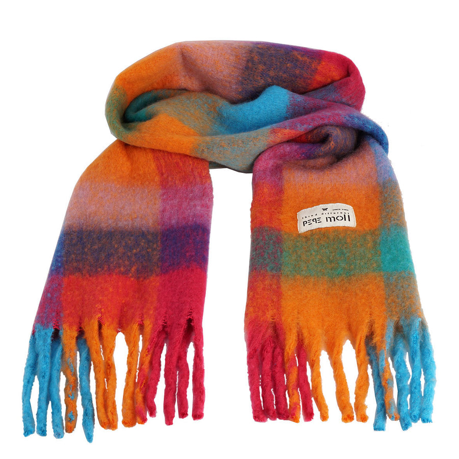 Pepe Moll 252821 Bufanda cuadros multicolor