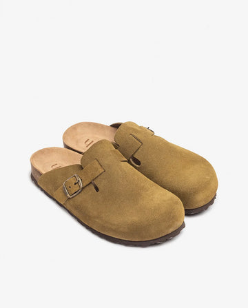 Yokono Zueco 599 Zueco mujer plano verde