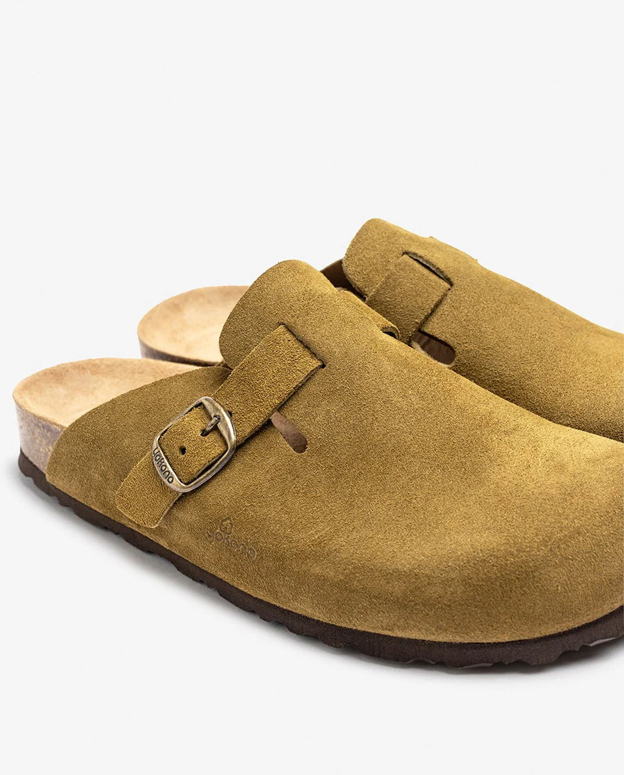 Yokono Zueco 599 Zueco mujer plano verde