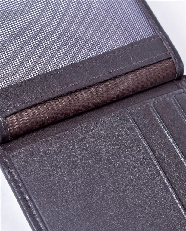 Bellido 3304 Billetero tarjetero con monedero marrón